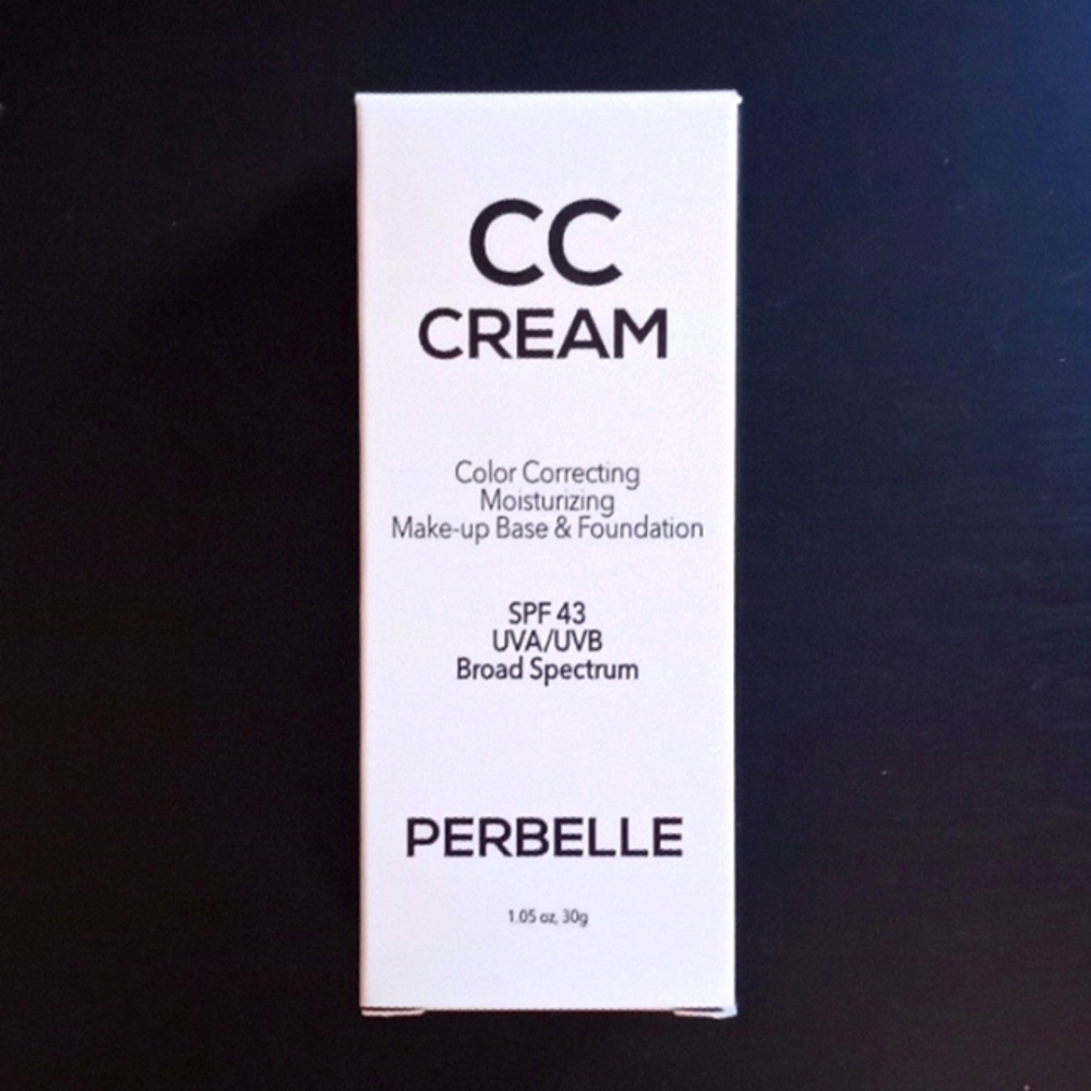 NEW SEALED CREAM PERBELLE SPF 43 UVA/UVB Broad Spectrum 1.05 oz